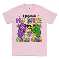 Bubblegum Pink i paused my game for mardi gras Classic Tee - MaliasSmallBusiness