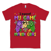 Red i paused my game for mardi gras Classic Tee - MaliasSmallBusiness