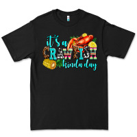 Black its a crawfish kinda day Premium Tee - AdoDesignShop