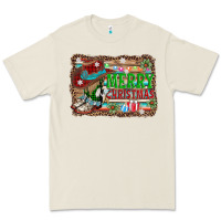 Bone merry christmas western boots Premium Tee - AdoDesignShop
