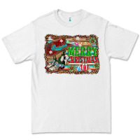 White merry christmas western boots Premium Tee - AdoDesignShop