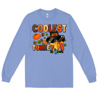 Colony Blue coolest turkey in town Long Sleeve Tee - MaliasSmallBusiness