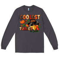 Smoke coolest turkey in town Long Sleeve Tee - MaliasSmallBusiness