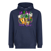 Navy mardi gras and beer Heavyweight Hoodie - CowGirlArtShop