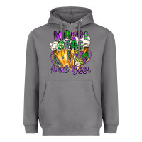 Storm mardi gras and beer Heavyweight Hoodie - CowGirlArtShop