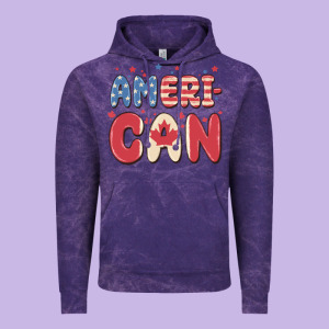 American Vintage Hoodie Designed By Maliassmallbusiness