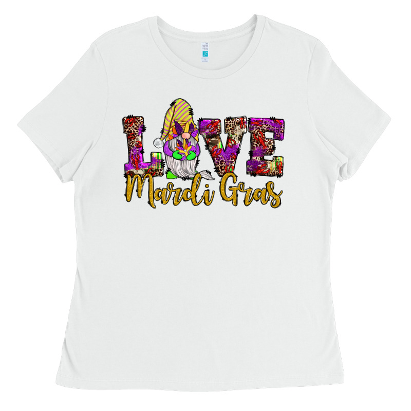 Love Mardi Gras Gnome Ladies Tee by JahusDesignShop | Teevron