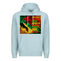 Blue Mist juneteenth 1865 because my ancestors werent free in 1776 tumbler Premium Hoodie - CowGirlArtShop