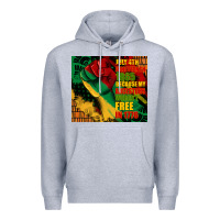 Heather Grey juneteenth 1865 because my ancestors werent free in 1776 tumbler Premium Hoodie - CowGirlArtShop