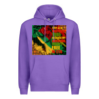 Purple juneteenth 1865 because my ancestors werent free in 1776 tumbler Premium Hoodie - CowGirlArtShop
