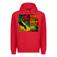 Red juneteenth 1865 because my ancestors werent free in 1776 tumbler Premium Hoodie - CowGirlArtShop
