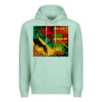 Seafoam juneteenth 1865 because my ancestors werent free in 1776 tumbler Premium Hoodie - CowGirlArtShop