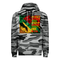 Slate Camo juneteenth 1865 because my ancestors werent free in 1776 tumbler Premium Hoodie - CowGirlArtShop