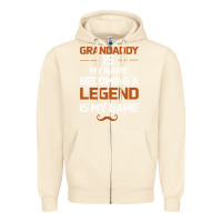 Sandshell Grandaddy Is My Name Becoming A Legend Is My Game Zipper Hoodie - Bettercallsaul