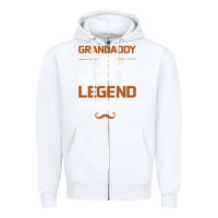 White Grandaddy Is My Name Becoming A Legend Is My Game Zipper Hoodie - Bettercallsaul