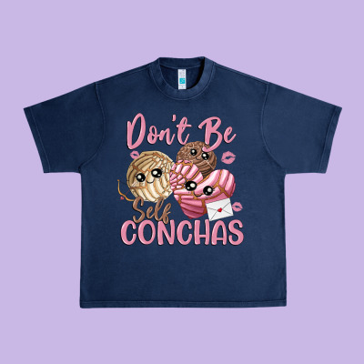 Don't Be Self Conchas Urban Heavy Tee Designed By Maliassmallbusiness