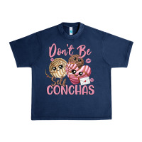 Navy don't be self conchas Urban Heavy Tee - MaliasSmallBusiness
