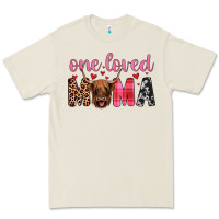Bone highland cow one loved mama Premium Tee - JahusDesignShop