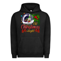 Pigment Black oh christmas night snow globe Urban Hoodie - BundleAndBundleShop