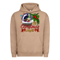 Pigment Burro oh christmas night snow globe Urban Hoodie - BundleAndBundleShop