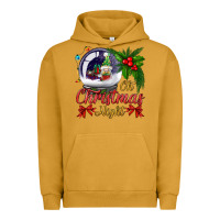 Pigment Peanut Butter oh christmas night snow globe Urban Hoodie - BundleAndBundleShop