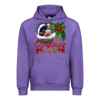 Tulip oh christmas night snow globe Urban Hoodie - BundleAndBundleShop