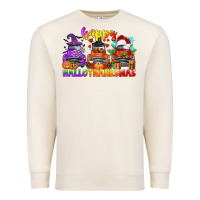 Sandshell happy hallothanksmas truck Premium Sweatshirt - CowGirlArtShop