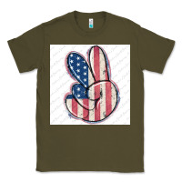 Army Green small business filigran Classic Tee - MaliasSmallBusiness