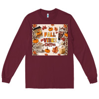 Fall Vibes Coffee Long Sleeve Tee | Teevron