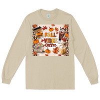 Mushroom fall vibes coffee Long Sleeve Tee - MaliasSmallBusiness