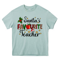 Arona santas favourite teacher Heavy Core Tee - AdoDesignShop