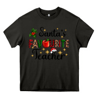 Asphalt santas favourite teacher Heavy Core Tee - AdoDesignShop