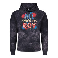 Cloud Black all american boy Vintage Hoodie - MaliasSmallBusiness