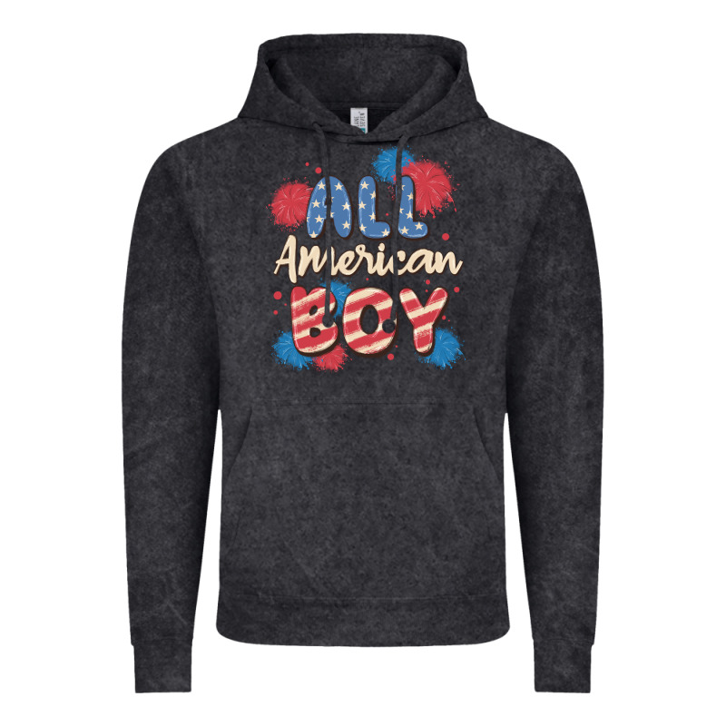 All American Boy Vintage Hoodie by MaliasSmallBusiness | Teevron
