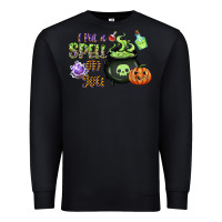 Black i put a spell on you Premium Sweatshirt - CowGirlArtShop