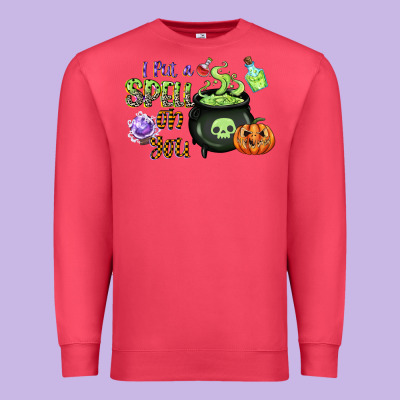 I Put A Spell On You Premium Sweatshirt Designed By Cowgirlartshop