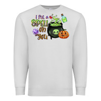 Dove Grey i put a spell on you Premium Sweatshirt - CowGirlArtShop