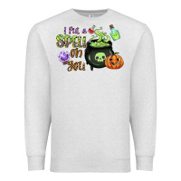 Oatmeal Heather i put a spell on you Premium Sweatshirt - CowGirlArtShop