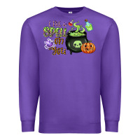 Purple i put a spell on you Premium Sweatshirt - CowGirlArtShop