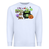 White i put a spell on you Premium Sweatshirt - CowGirlArtShop