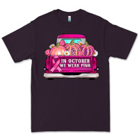 Plum truck in october we wear pink Premium Tee - AdoDesignShop