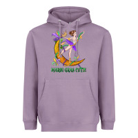 Lavender mardi gras cutie Heavyweight Hoodie - CowGirlArtShop