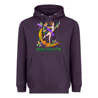 Plum mardi gras cutie Heavyweight Hoodie - CowGirlArtShop
