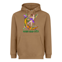 Toasted Coconut mardi gras cutie Heavyweight Hoodie - CowGirlArtShop