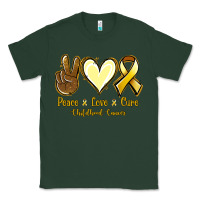 Sports Green Peace love cure Bone Cancer Classic Tee - NancyCooperArtShop