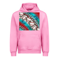 Fuchsia Pink baseball and gemstone tumbler Urban Hoodie - BundleAndBundleShop