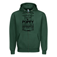 Sports Green Super Cool Poppy Of A Freaking Awesome Granddaugh Zipper Hoodie - Bettercallsaul