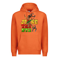 Carrot juneteenth Premium Hoodie - CowGirlArtShop