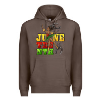 Coffee juneteenth Premium Hoodie - CowGirlArtShop