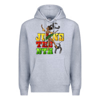 Heather Grey juneteenth Premium Hoodie - CowGirlArtShop